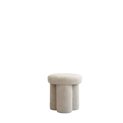 101 COPENHAGEN BIG FOOT tabouret • pouf • intérieur et extérieur • 9 revêtements différents
